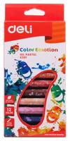 Пастель масляная 12цв Deli EC20100 Color Emotion,к/к
